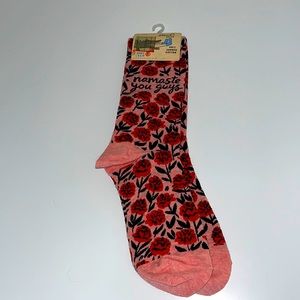 Women’s Blue Q Namaste you guys socks
